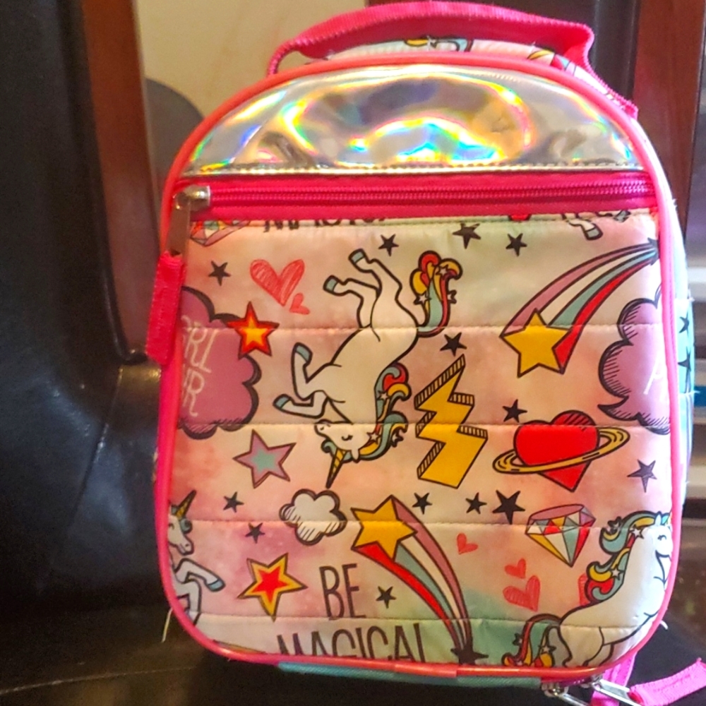 Girls unicorn lunchbox